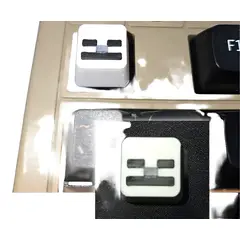 GENERICO - Keycap - Esqueleto Minecraft