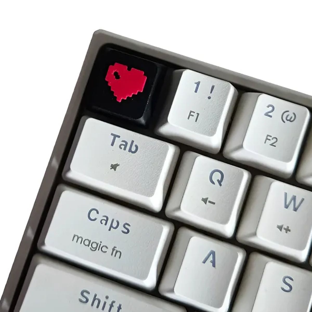 GENERICO - Keycap -  Corazón Pixel