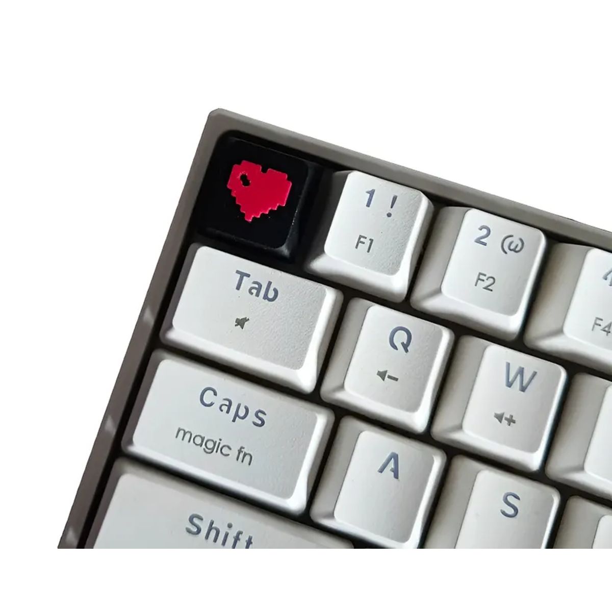GENERICO - Keycap -  Corazón Pixel