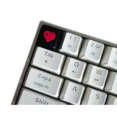 GENERICO - Keycap - Corazón Pixel