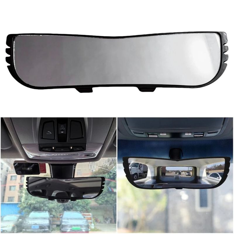 GENERICO - ESPEJO RETROVISOR AUTO-GRAN ANGULAR- PANORÁMICO