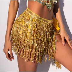 ATURE - Cadena De Cintura De Cuatro Capas Para Bailarina Del Vientre