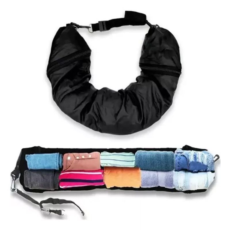 ATURE - Almohada Cuello Para Rellenar Ahorra Espacio Avión Y Viajes