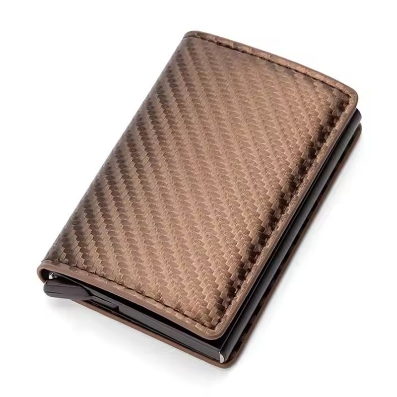 ATURE - Tarjetero Anticlonación Rfid Para Hombre Guardar Tarjetas