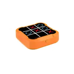 GENERICO - Juego de GATO electrónico Tic-Tac-Toe naranja para niños wym