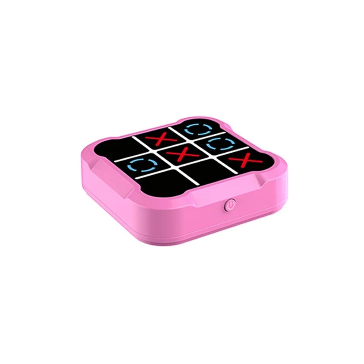 GENERICO - Juego de GATO electrónico Tic-Tac-Toe rosa para niños wym