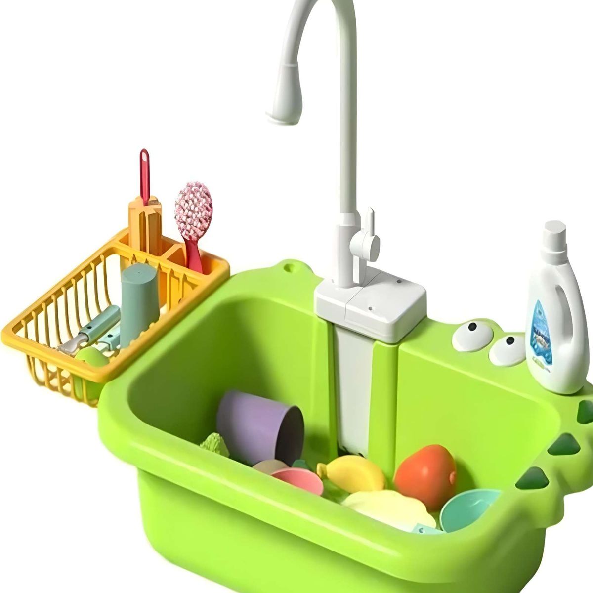 GENERICO - LAVA VAJILLAS DE JUGUETE VERDE