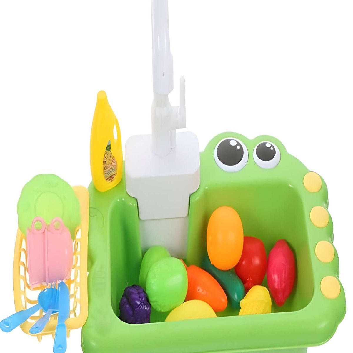 GENERICO - LAVA VAJILLAS DE JUGUETE VERDE