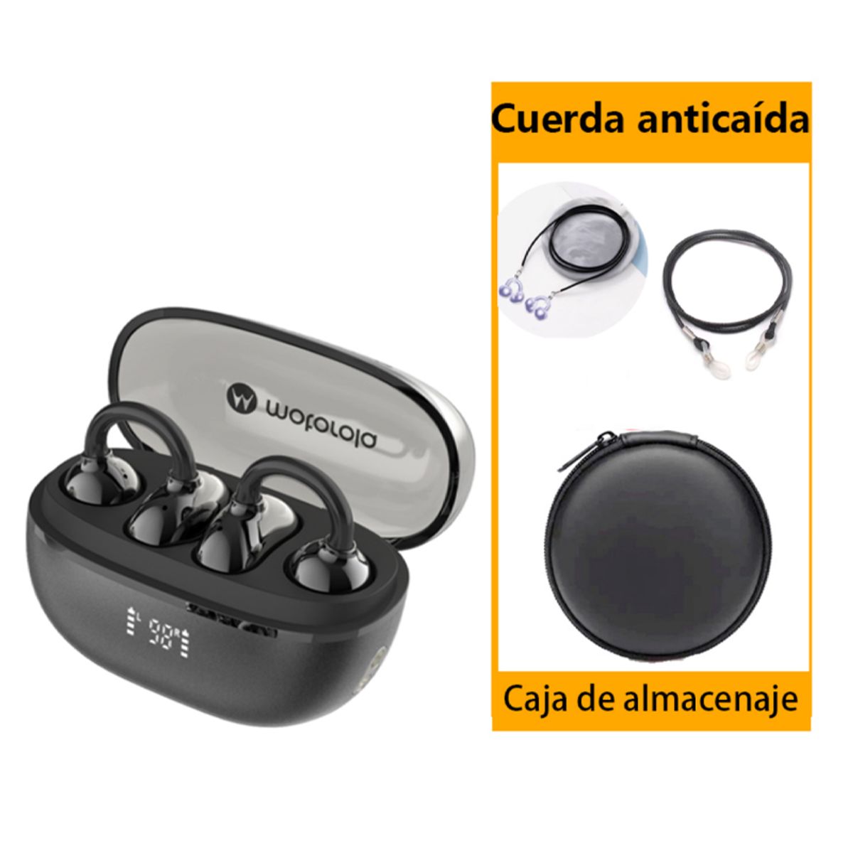 MOTOROLA - Audífonos Motorola Moto Buds C30 Negro Y Ropa protectora