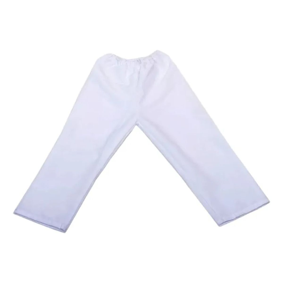 GENERICO - PANTALON BLANCO TALLA 10 PARA TRAJES TIPICOS O DISFRACES