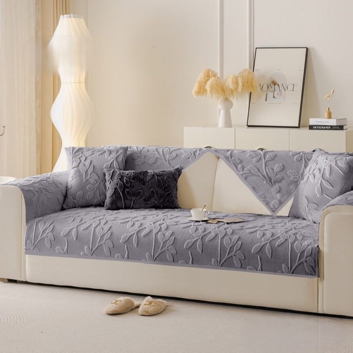 GENERICO - FUNDAS  MAT SOFA DE 5 PIEZAS FACIL INSTALACION