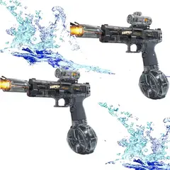 BRO TOUMI - Set 2 Pitola de agua electrica LED de alta velocidad Negro