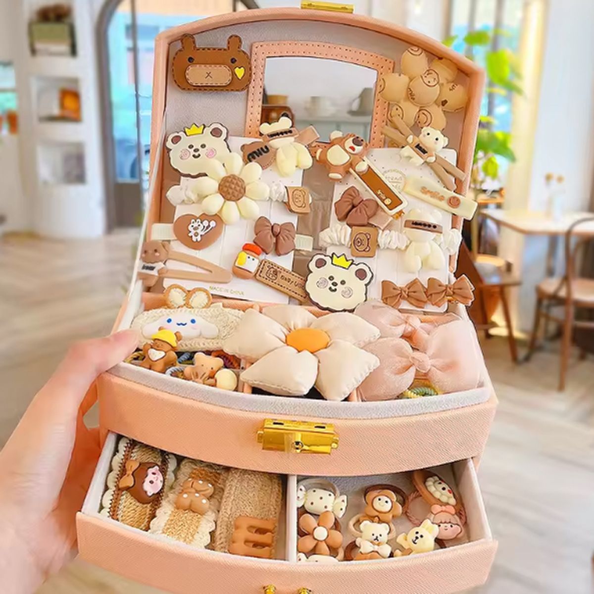 BRO TOUMI - Set 134 Accesorios Cabello Con Horquillas Y Diademas Para Dama