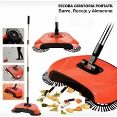 MOVI - Escoba Aspiradora y Barredora Manual 3 en 1