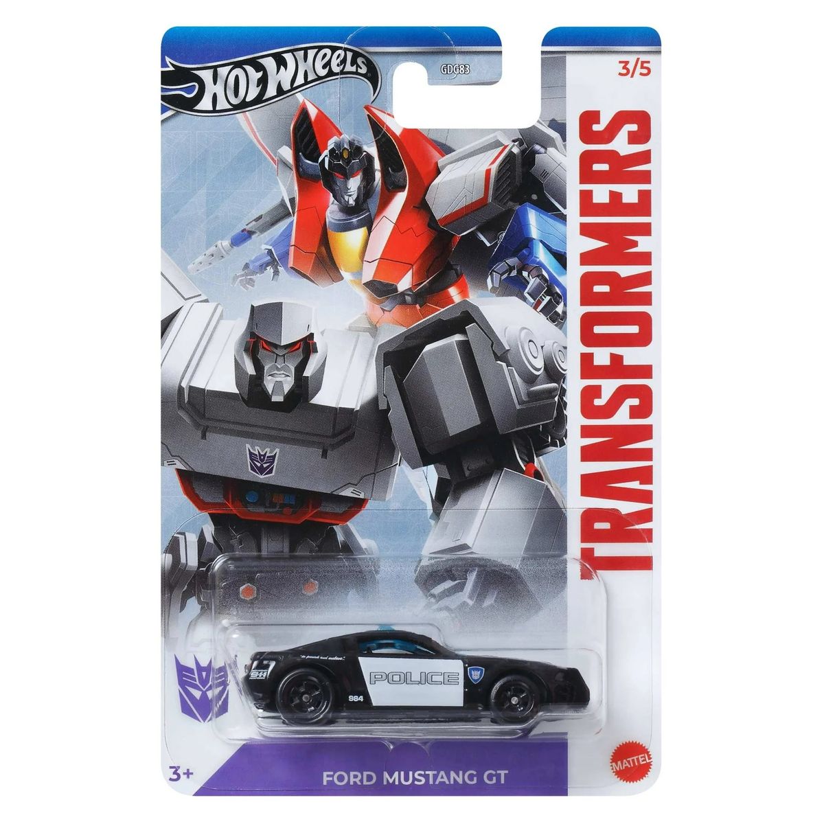 HOT WHEELS - Hot Wheels Ford Mustang GT  3/5  hrv60