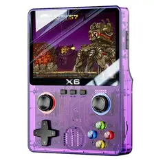 BRO TOUMI - Consola Portatil Retro Game X6 32G Morado