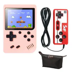 BRO TOUMI - Consola Retro Portátil SUP 3" 400 in 1 Juegos - Rosa