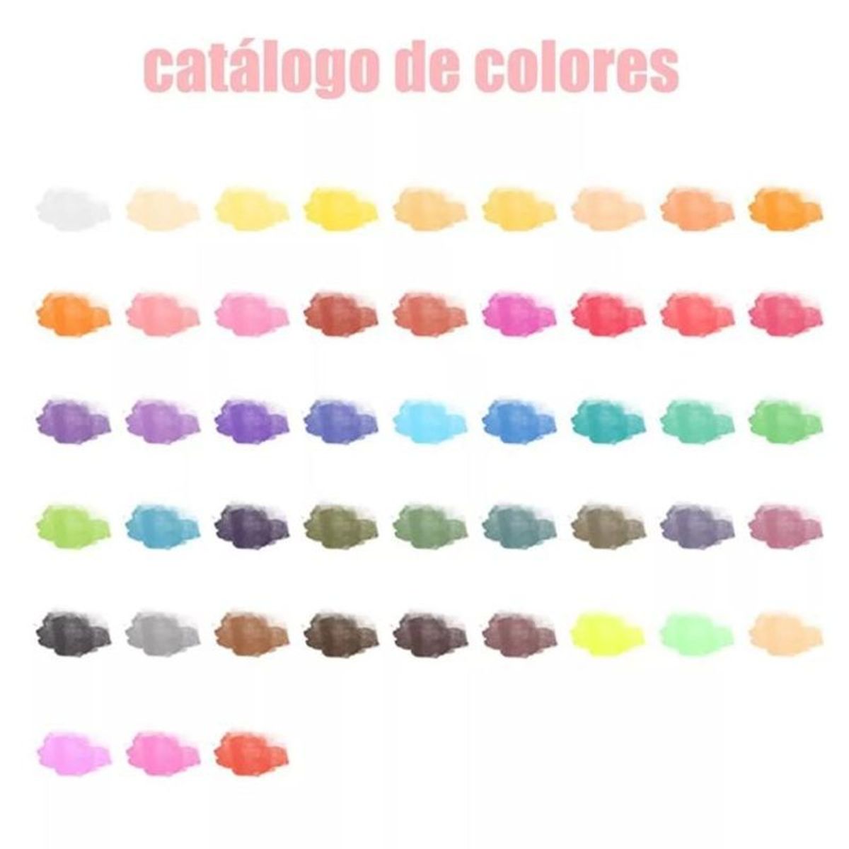 GENERICO - Kit De Acuarela En Pastilla Profesional 48 Colores