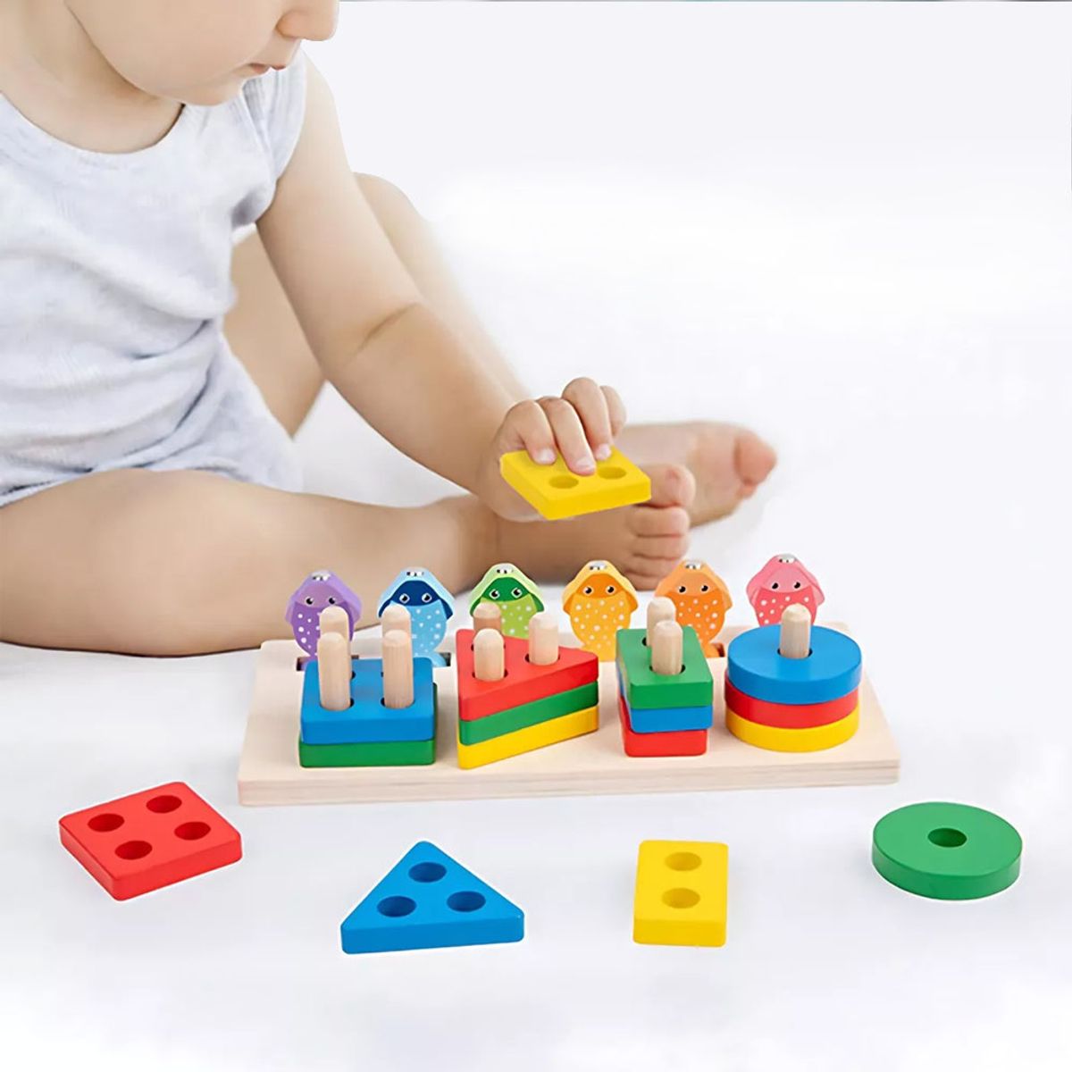 ATURE - Juego De Pesca Magnético Bloques De Construcción Para Niños
