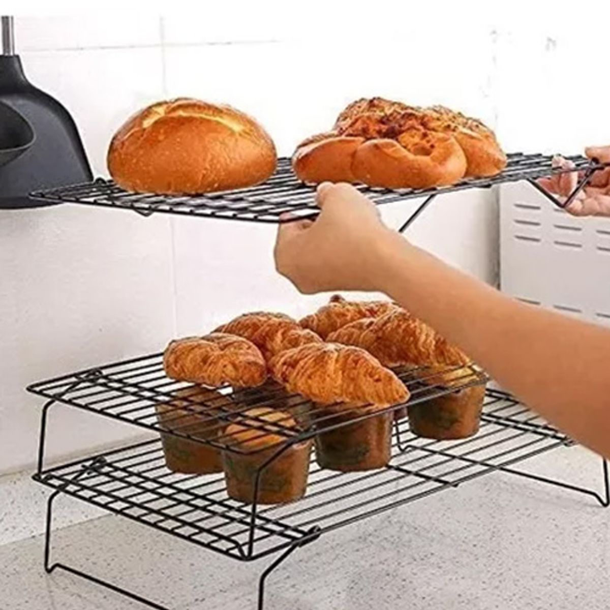 ATURE - Rejilla De Enfriamiento De Tres Capas Para Pasteles
