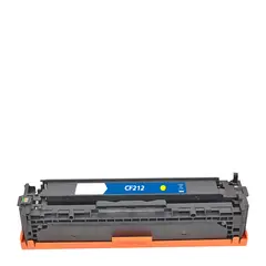 MALIK - Toner para Hp 125A Amarillo CF212 Laserjet Pro MFP-276N