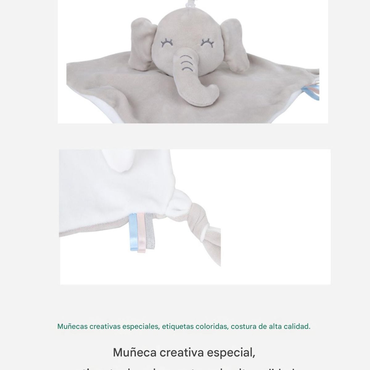 ATURE - Baby Pacified Towel Dibujos Animados De Peluche Juguete