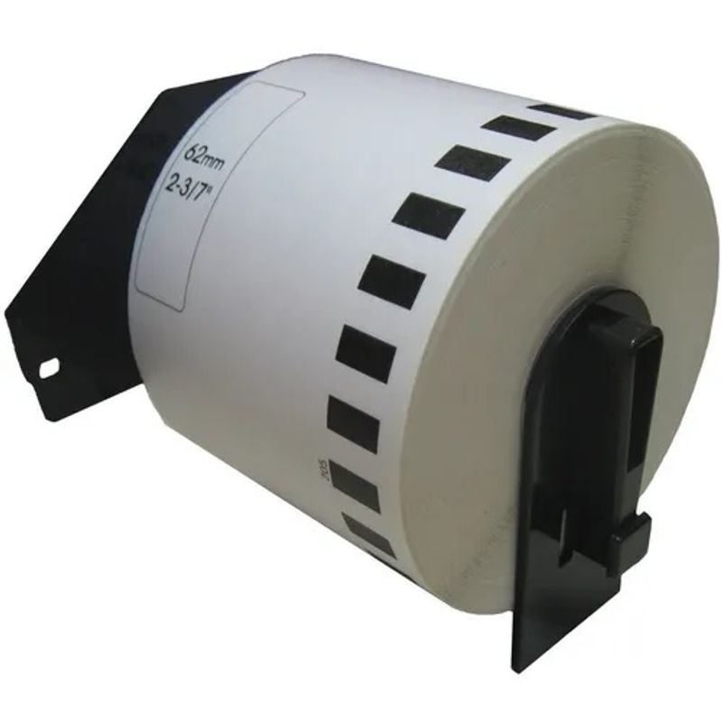 GENERICO - Rollo Con Soporte Etiqueta Continua Dk2205 - 62mm X 30,5