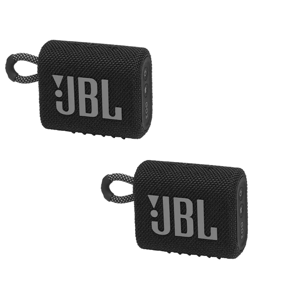 JBL - Set 2 Parlante bluetooth JBL GO 3 IP67 - Negro