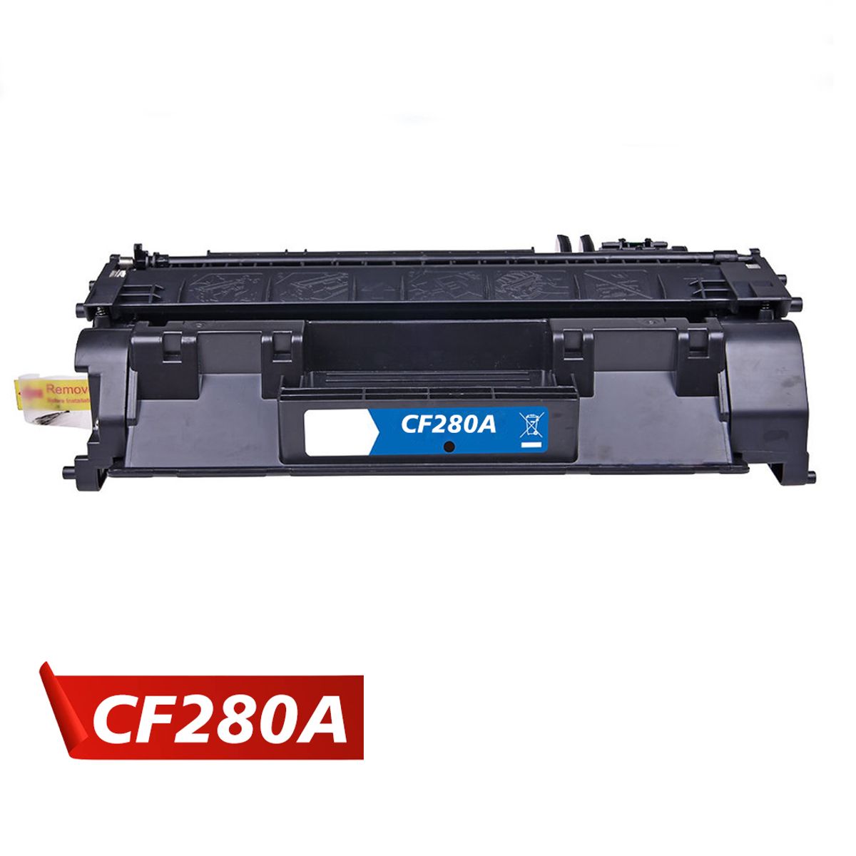 MALIK - Toner compatible para Hp 80A Negro CF280A Laserjet Pro 400
