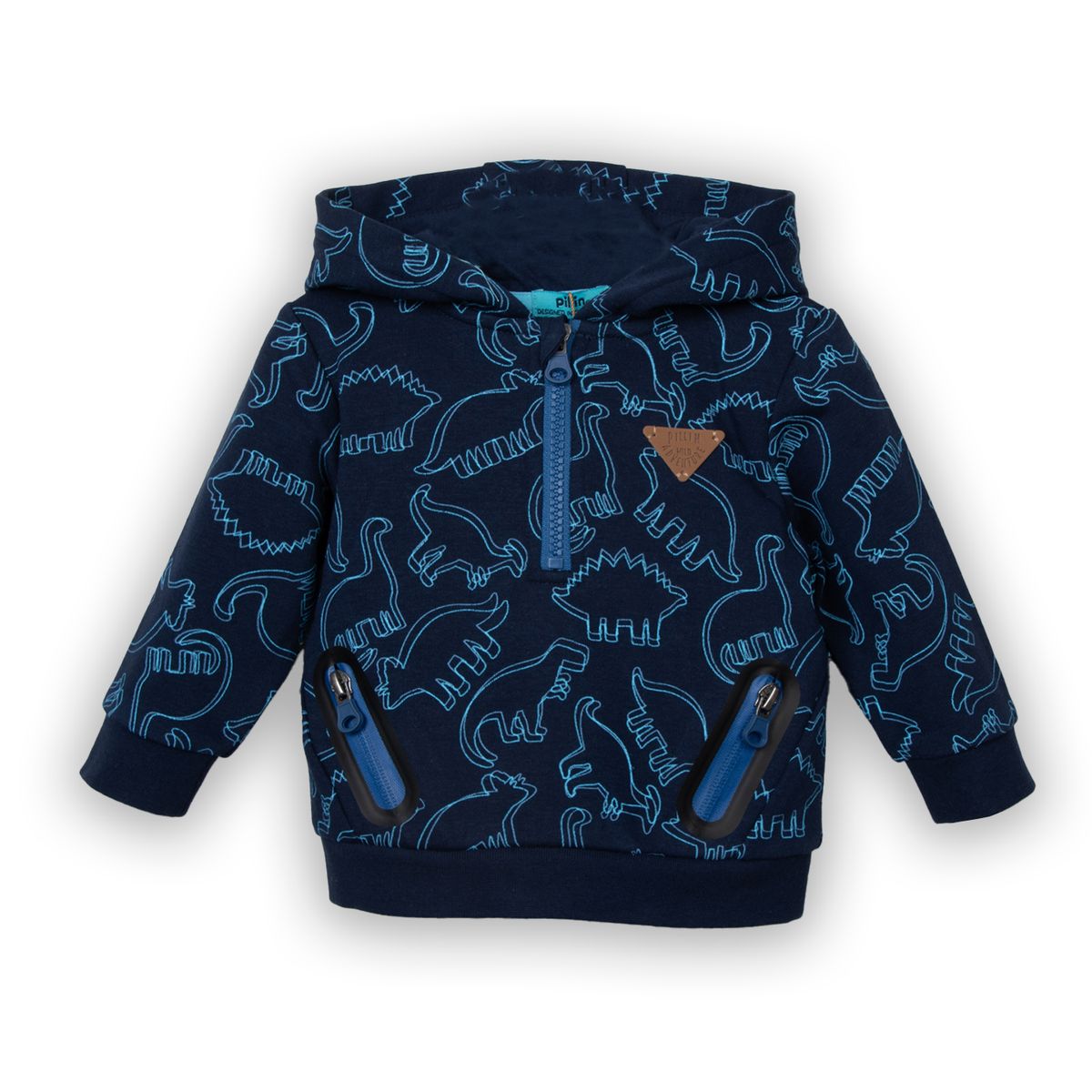 PILLIN - Polerón  Niño Azul Marino Pillin (PVC515-25AZM6M)