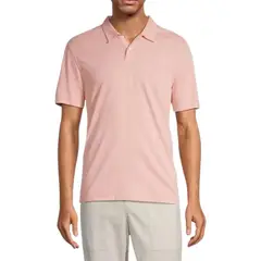 MPROPIA - Polera Piqué Hombre Premium Textura Suave. 3 Botones Uv 001