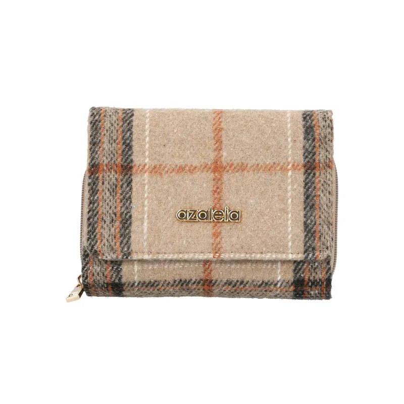 AZALEIA - Billeteras London Wallet Mujer Café AZALEIA