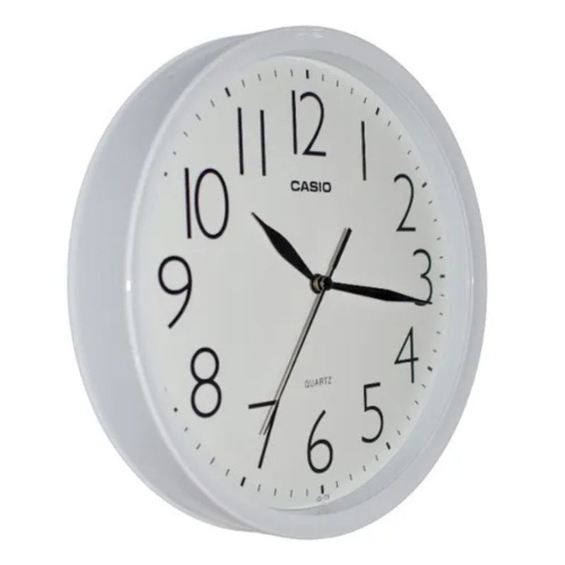 CASIO - RELOJ DE PARED CASIO IQ-05-7DF BLANCO