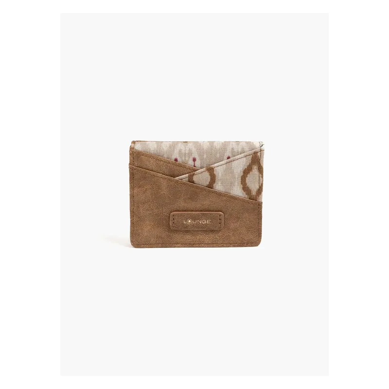 LOUNGE - Tarjetero Mujer Cruzado Canvas