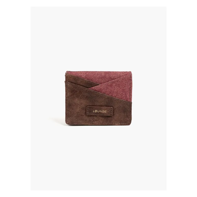 LOUNGE - Tarjetero Mujer Cruzado Canvas