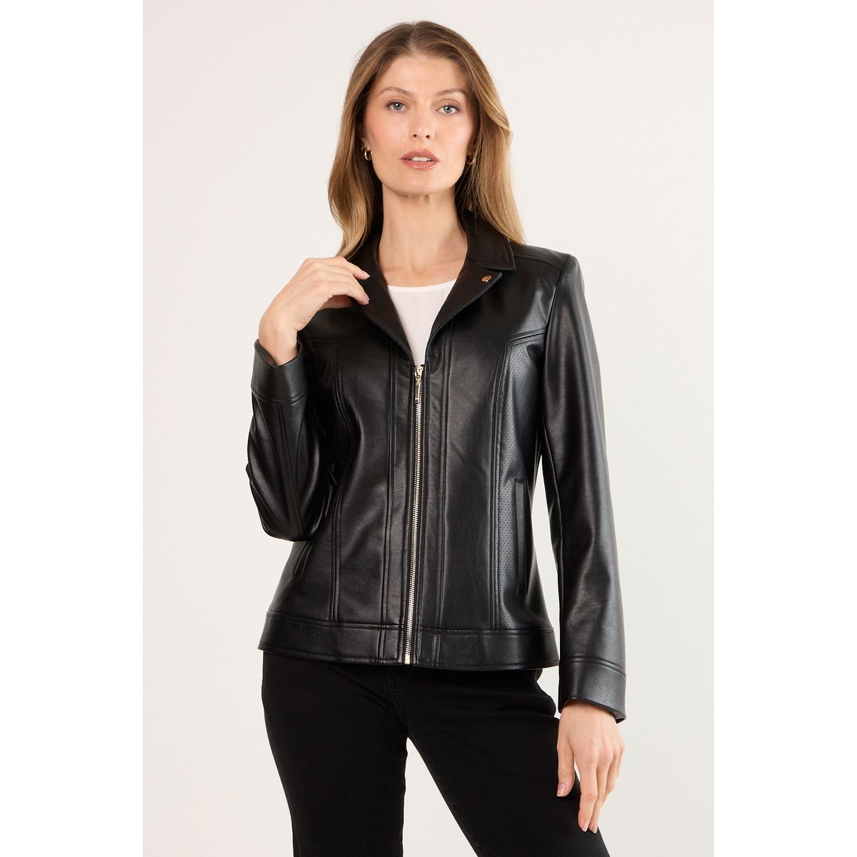 MA GRIFFE - Chaqueta Mujer Negro Magriffe