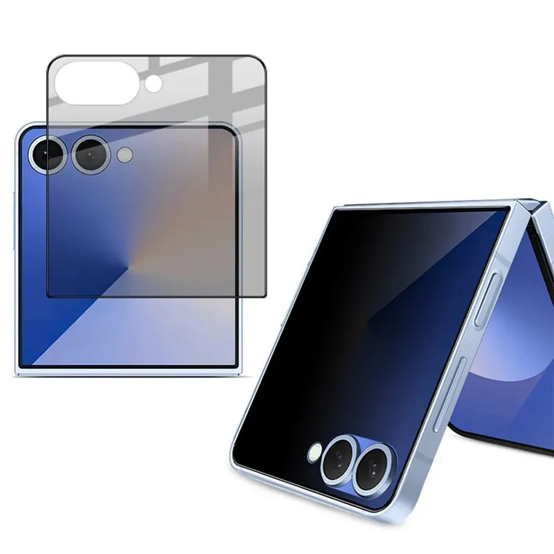GENERICO - Lámina Para Pantalla Trasera De Samsung Z Flip 7 - Anti Espia