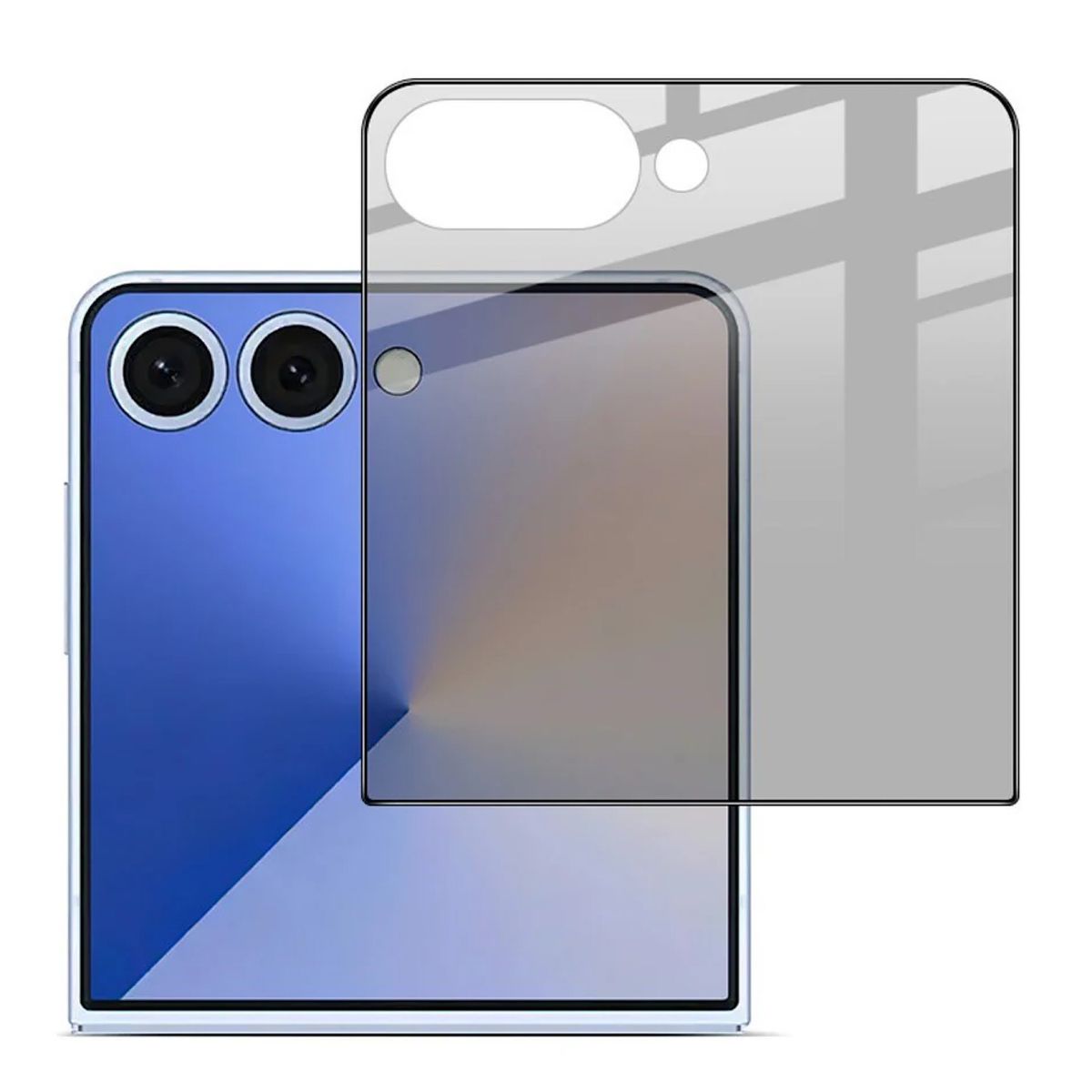 GENERICO - Lámina Para Pantalla Trasera De Samsung Z Flip 7 - Anti Espia