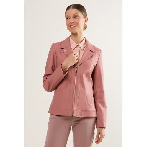 MA GRIFFE - Chaqueta Mujer Rosa Magriffe