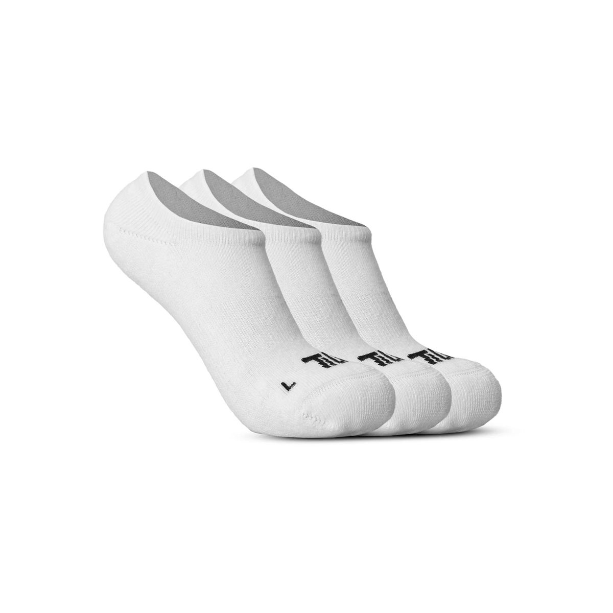TILKI - Calcetin Tilki Invisible Blanco Pack X3 Tenis Padel