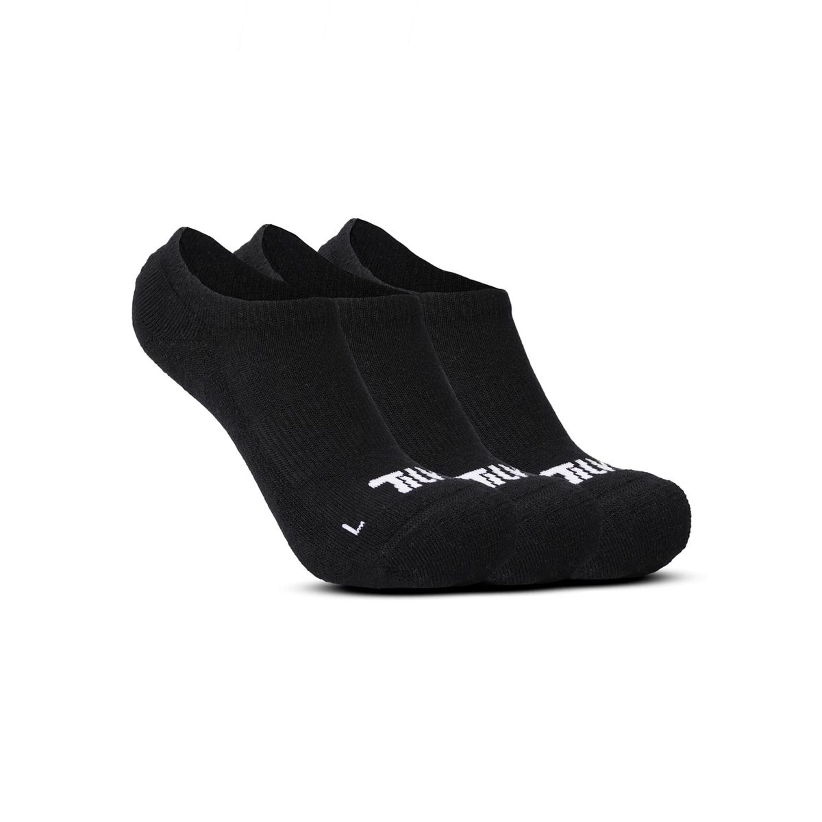 TILKI - Calcetin Tilki Invisible Negro Pack X3 Tenis Padel