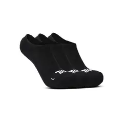 TILKI - Calcetin Invisible Negro Pack X3 Tenis Padel