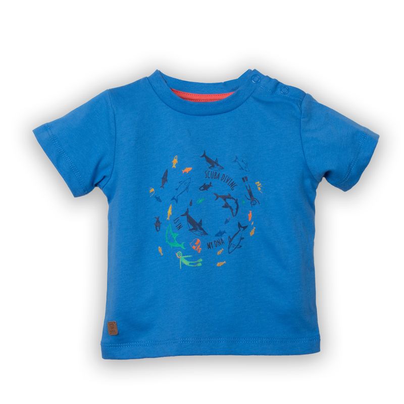 PILLIN - Polera  Niño Azul Pillin PVC602-25AZU3M - Azul