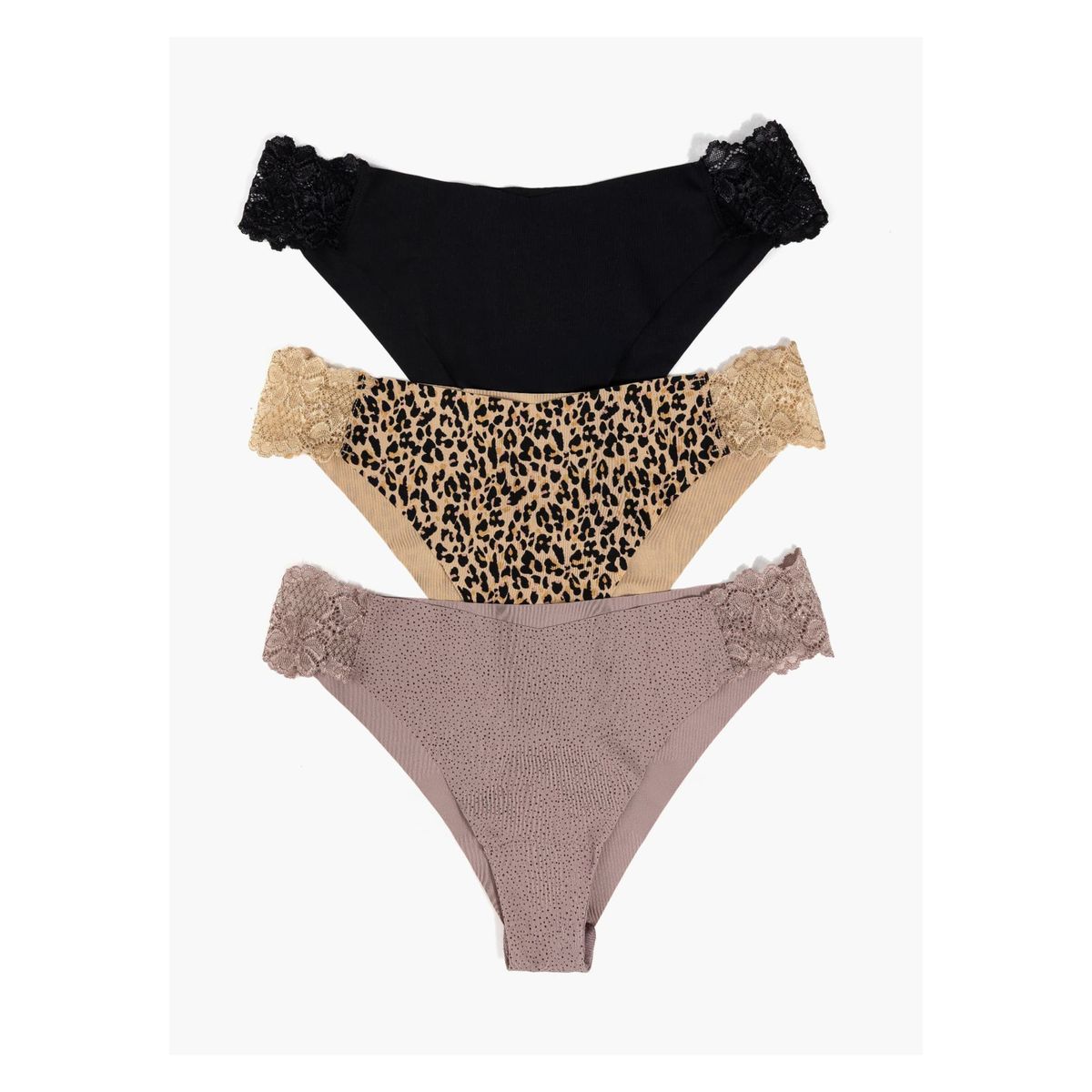 LOUNGE - Set 3 Calzones Detalle Encaje Dreamy LOUNGE