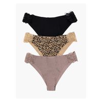 Set 3 Calzones Detalle Encaje Dreamy