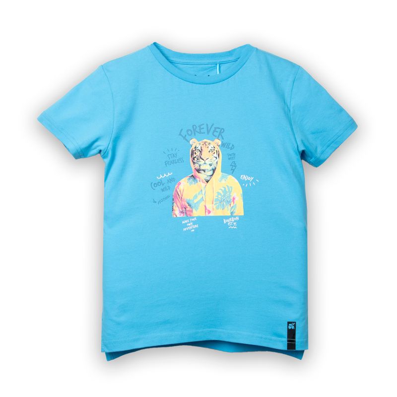PILLIN - Polera Niño Calipso Pillin PVC605-25CAL2 - Celeste