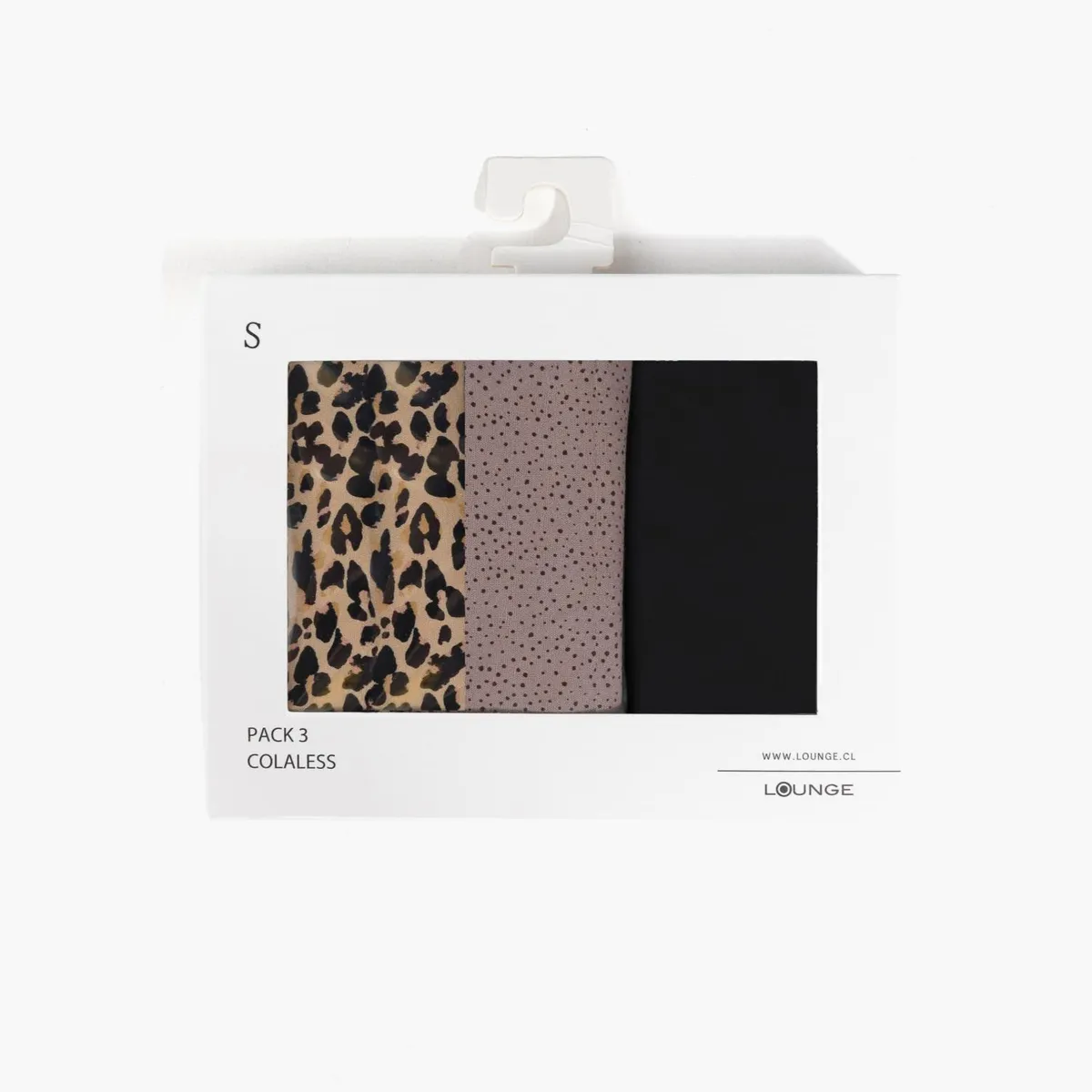 LOUNGE - Set 3 Colaless Detalle Encaje Dreamy LOUNGE