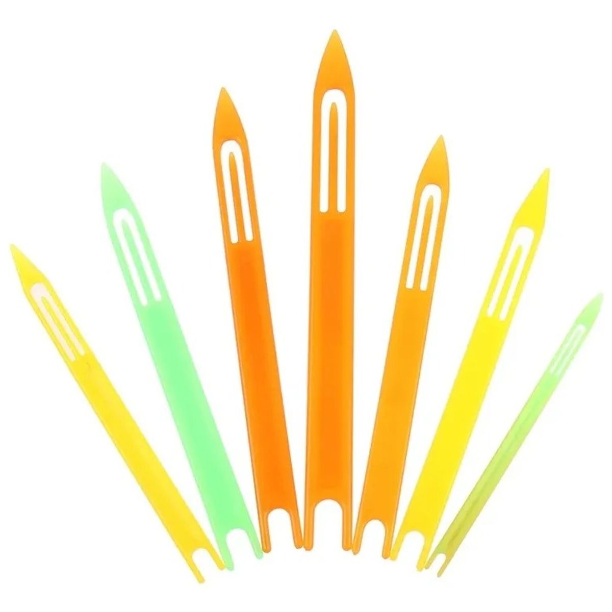 GENERICO - Pack X10 Agujas Tejer Reparación Malla Red De Pesca