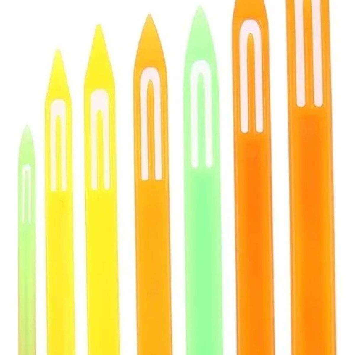 GENERICO - Pack X10 Agujas Tejer Reparación Malla Red De Pesca