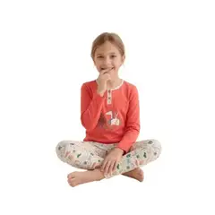 LOOK SHOP - Pijama Niña Verano. Manga Larga. Diseños. Talla 6 A 14 404